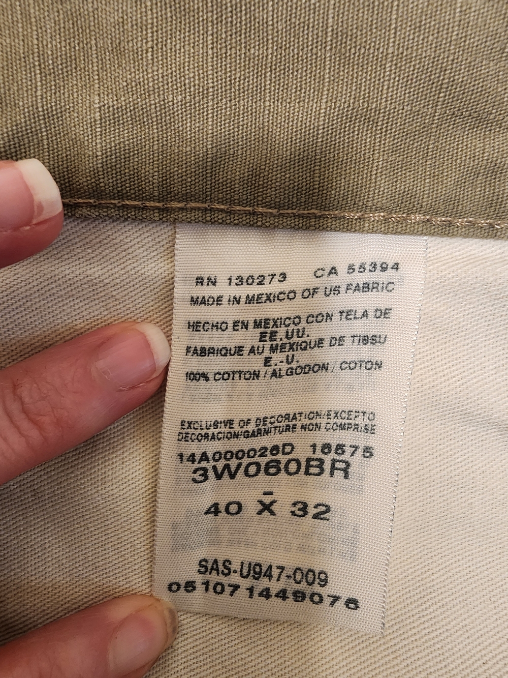 Wrangler® RIGGS Workwear® Performance Ripstop Ranger Cargo Pant - 40 X 32 - Picture 12 of 13